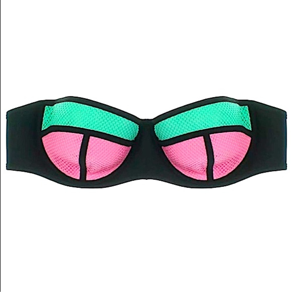 Ebuddy XL Colorblock Neoprene Swim Top! NEW!